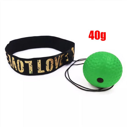 Boxing Speed Ball Head-Mounted PU Punch Ball MMA Sanda Training Hand Eye Reaction Home Sandbag Fitness Boxing Equipment Hot Sale