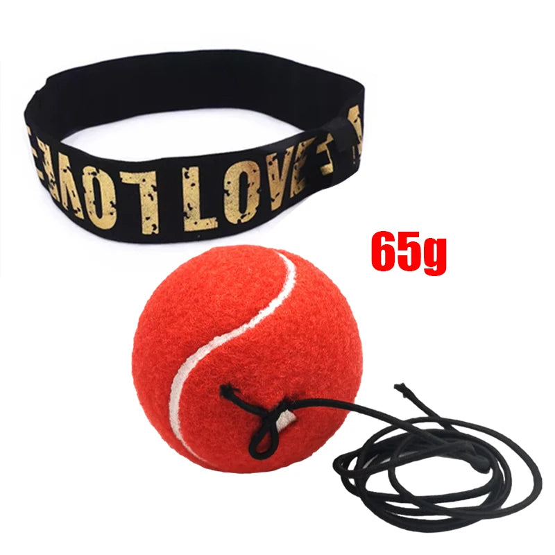 Boxing Speed Ball Head-Mounted PU Punch Ball MMA Sanda Training Hand Eye Reaction Home Sandbag Fitness Boxing Equipment Hot Sale